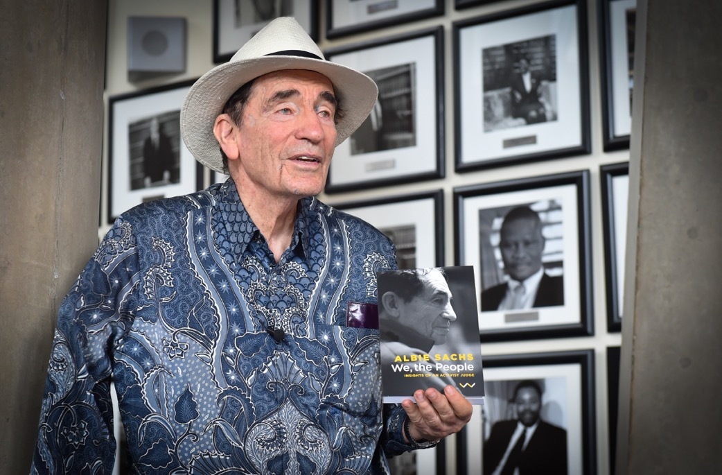 Constitution Hill: Albie Sachs launches book