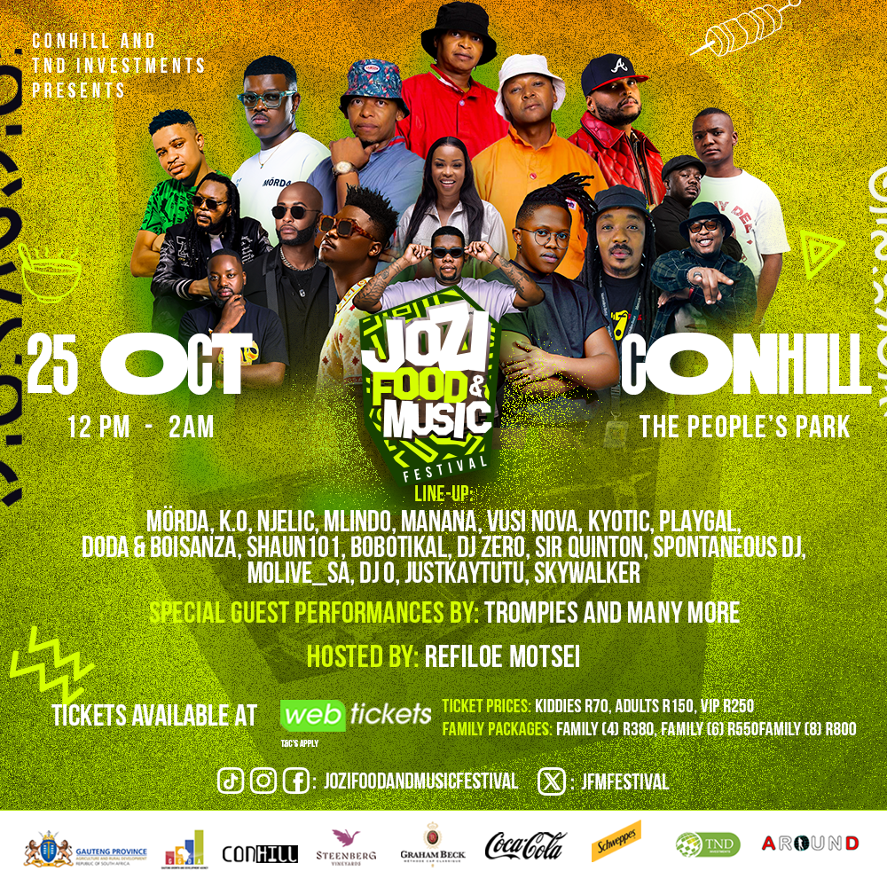 Constitution Hill: Jozi Food Music Fest 1x1 Group Poster