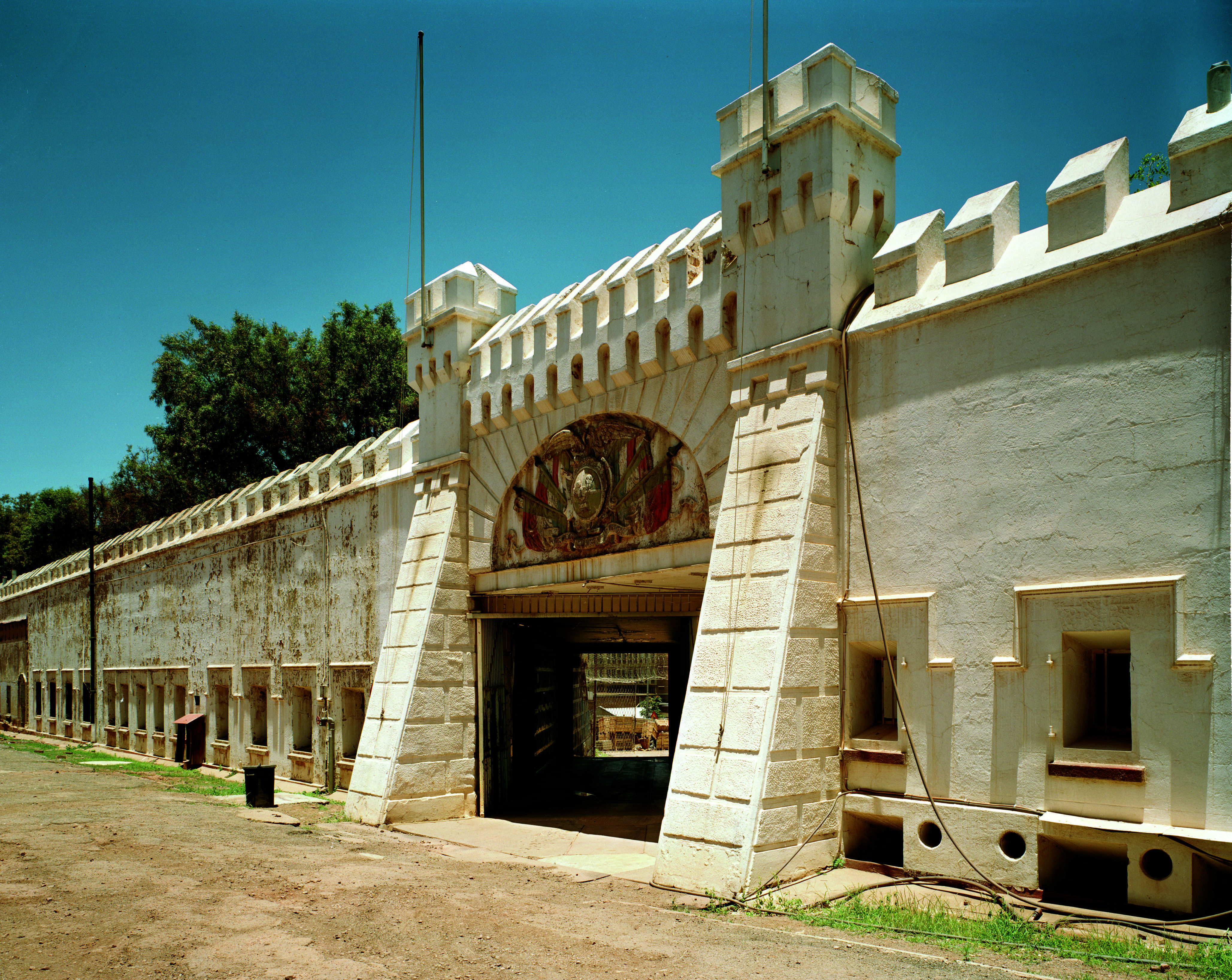 Constitution Hill: Old Fort before restoration