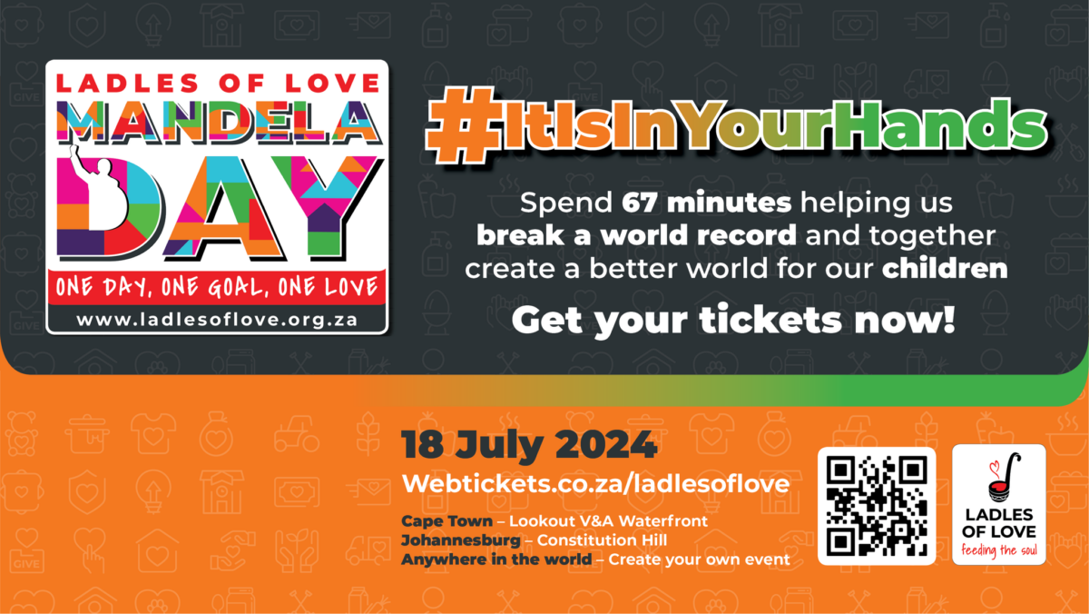 An easy way to Ladle Love on Mandela Day Constitution Hill