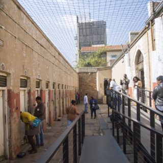 Constitution Hill: Number 4 isolation cells visitors
