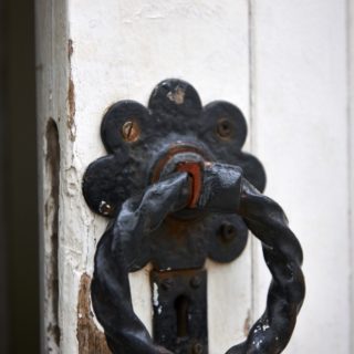 Constitution Hill: Old Fort door handle