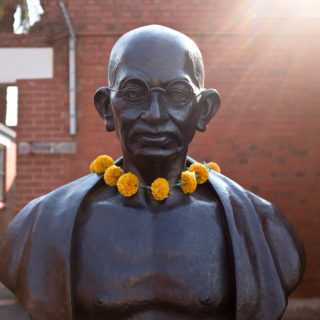 Constitution Hill: Ghandi statue