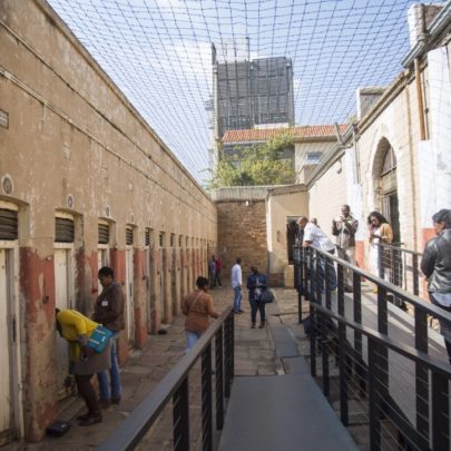 Constitution Hill: Number 4 isolation cells visitors