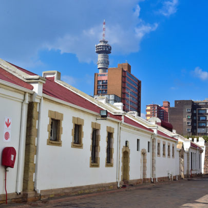 Constitution Hill: Old Fort marshalling courtyard