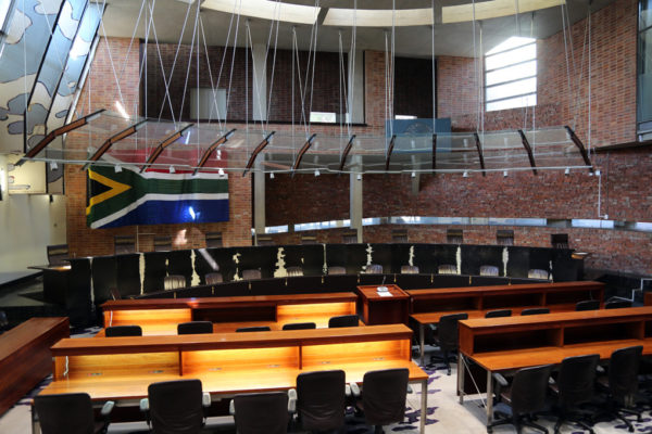 Constitution Hill: Inside the Constitutional Court.