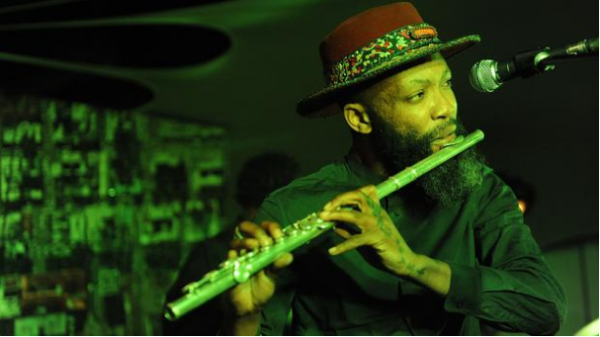 Constitution Hill: MULTI MAGIC: Urban Village frontman Tubatsi Moloi gave the audience a taste of his instrument playing during the group's live performance at Constitution Hill. (Image: Matthews Baloyi/ Independent Online)