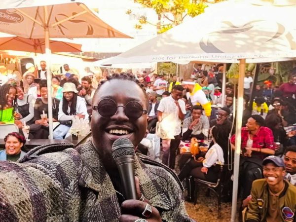 Constitution Hill: Hector "Xquizit" Mgiba at the World of Words Poetry Picnic