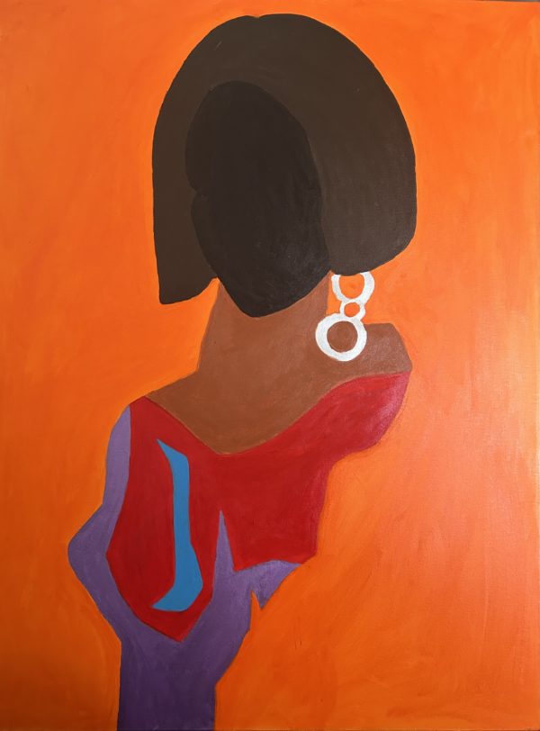 Constitution Hill: The Journey, Yaya Mavundla 2023 - Acrylic on canvas.