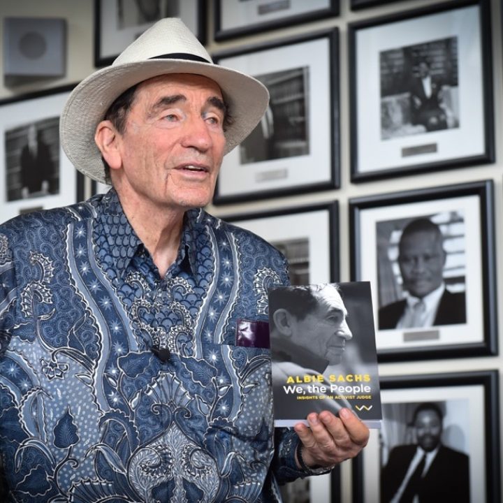 Constitution Hill: Albie Sachs launches book