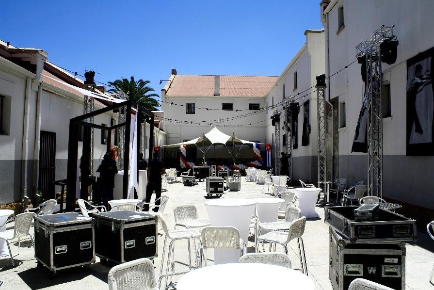 Constitution Hill: Old Fort Slovo Courtyard
